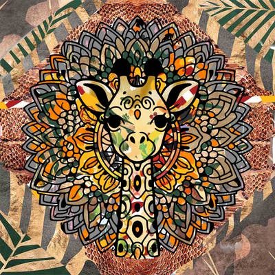 ziraffe mandala