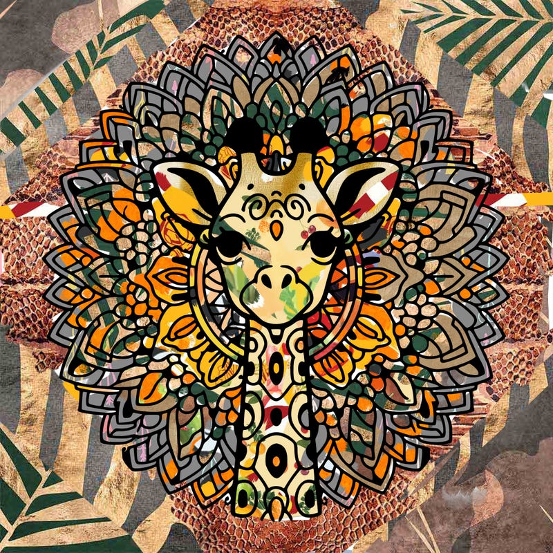 ziraffe mandala