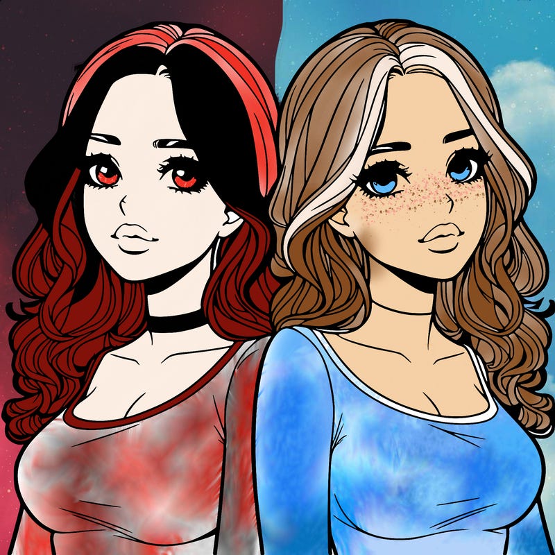 realistic twin sisters