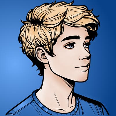 realistic teenage boy