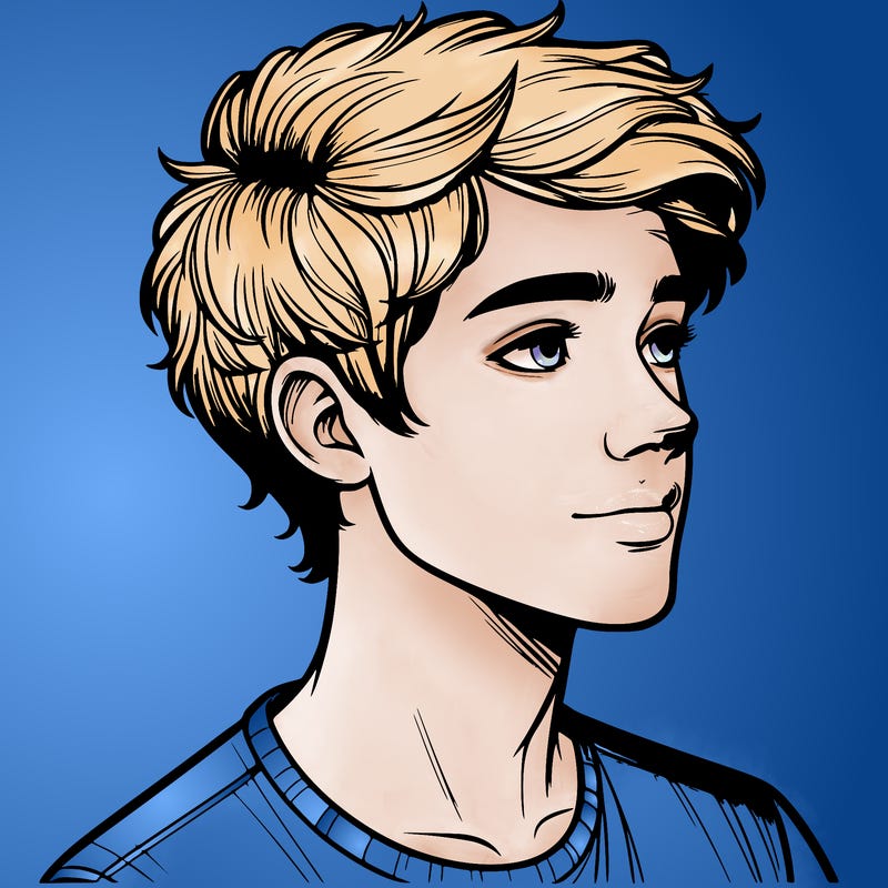 realistic teenage boy