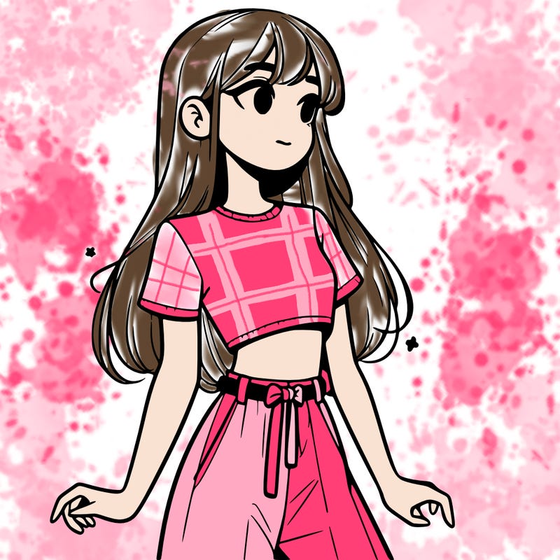 girl in a cute crop top