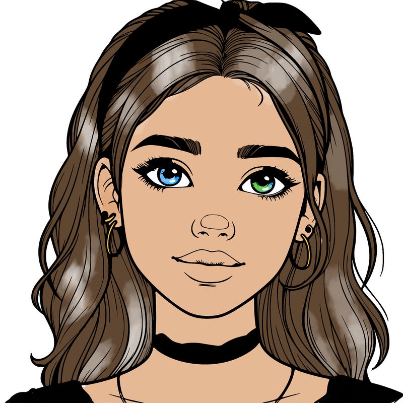 realistic teenage girl