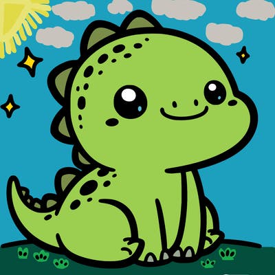 cute dino