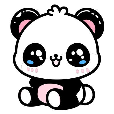 kawaii panda