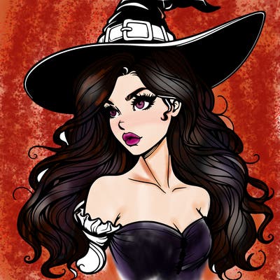 realistic witch