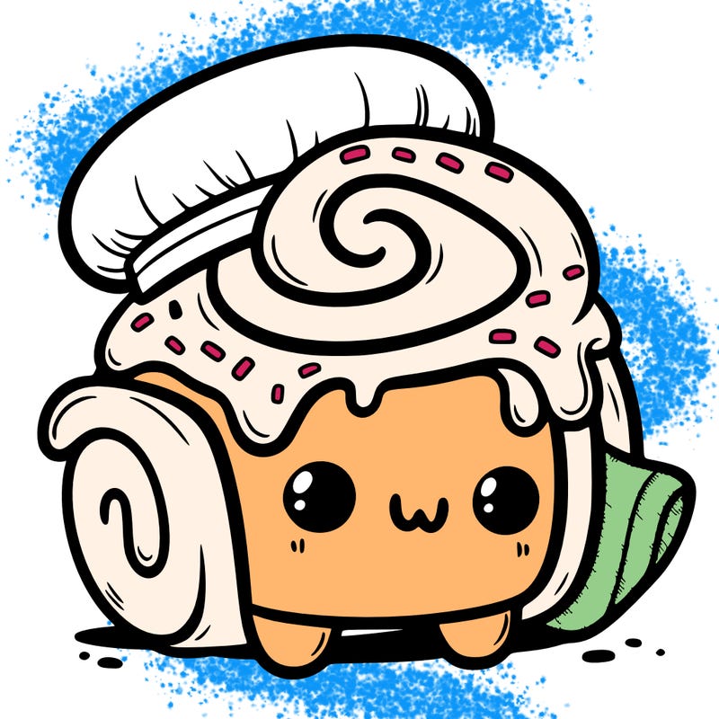 cinnamonroll wearing a cute hat