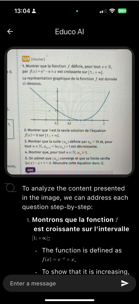 PhotoHelp - Homework Help - AI homework assistant providing a step by step explanation for a math problem scanned from a textbook.
