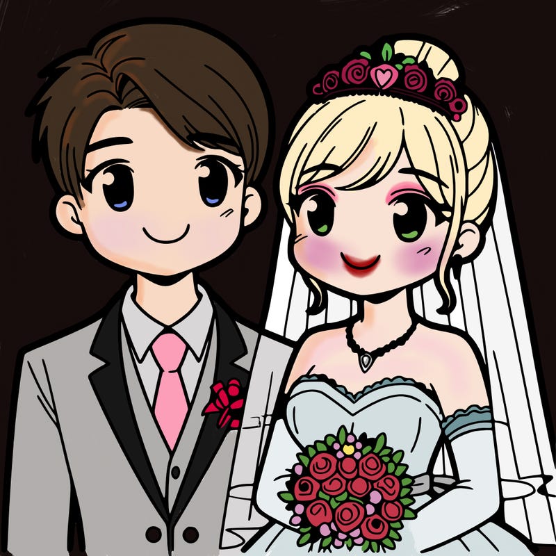 bride and groom