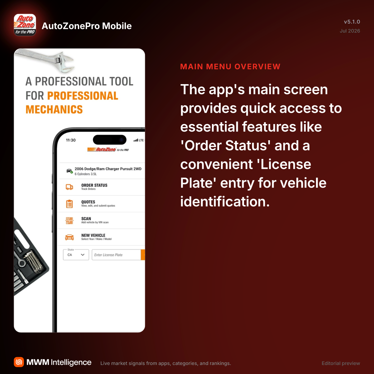 AutoZonePro Mobile - Business App | MWM