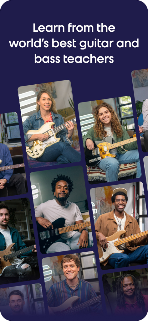 Pickup Music: Guitar & Bass - A diverse group of professional guitar and bass teachers from the Pickup Music app.