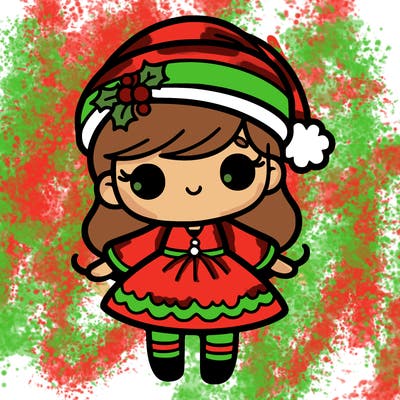 christmas girl