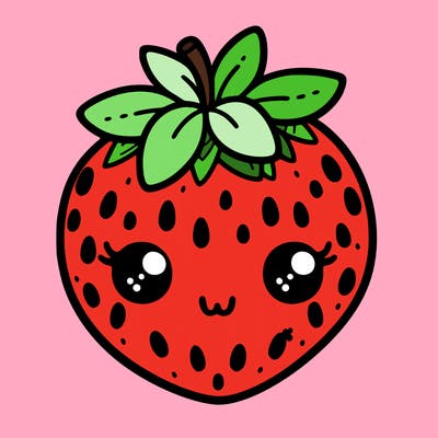 cute strawberry