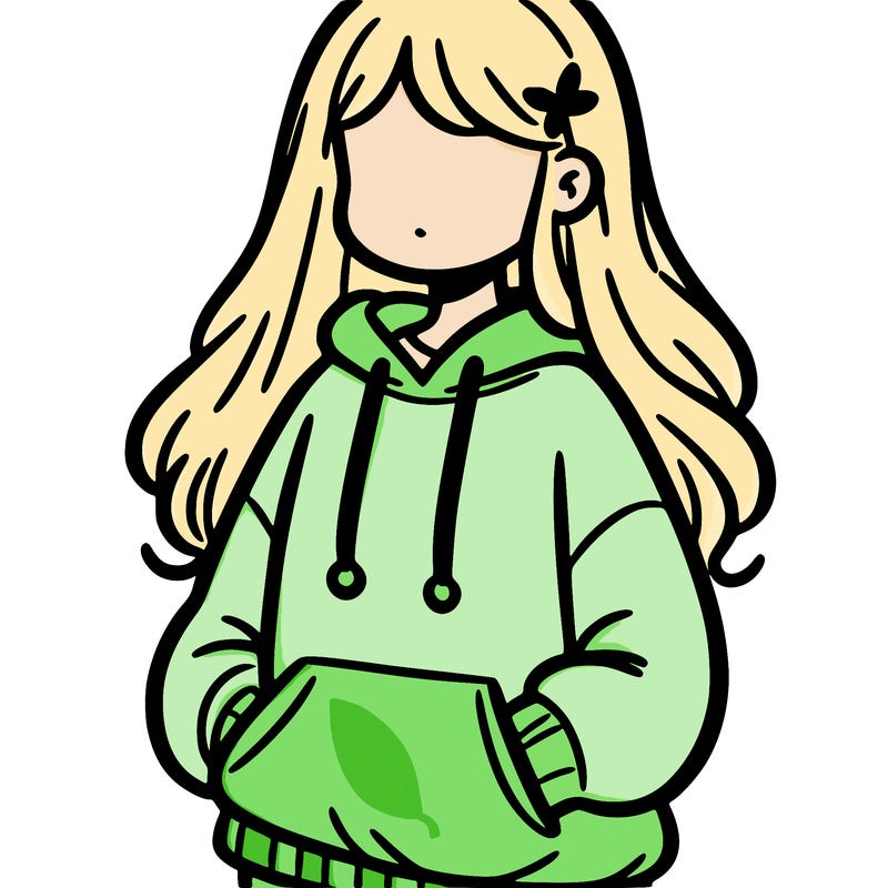 girl in sweatshirt