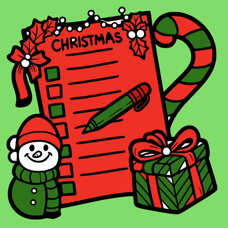 christmas list