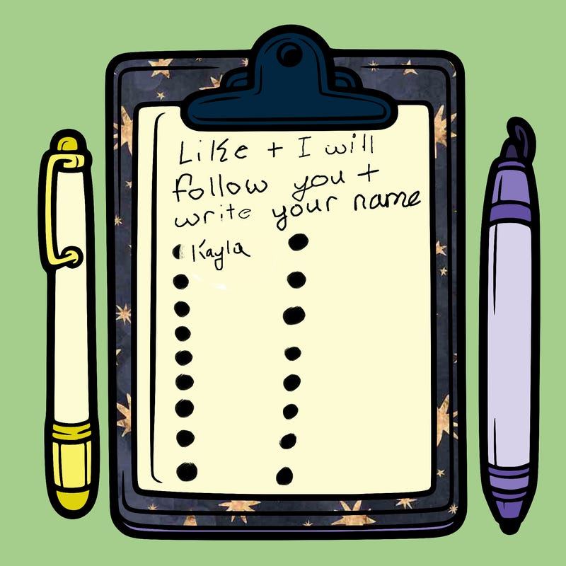 blank clip board with pen