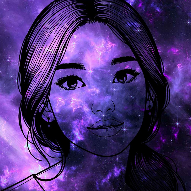 beautiful realistic asian woman