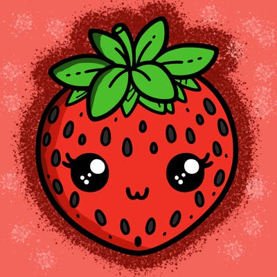 cute strawberry