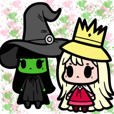 elphaba and glinda