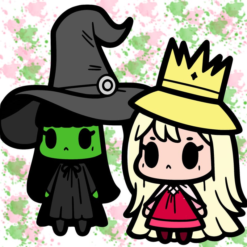 elphaba and glinda