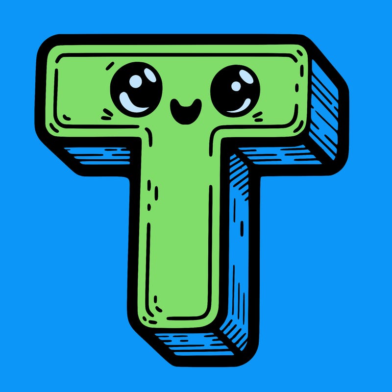 cool letter t