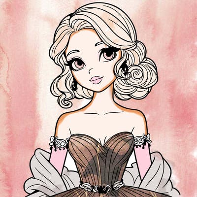 a pretty elegant lady