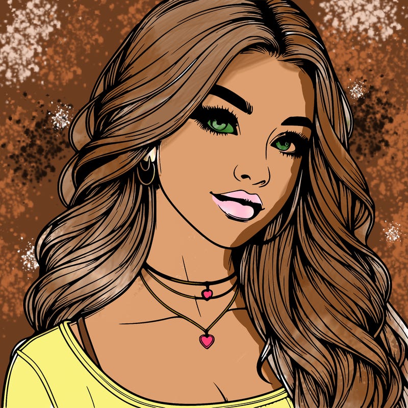 detailed realistic girl