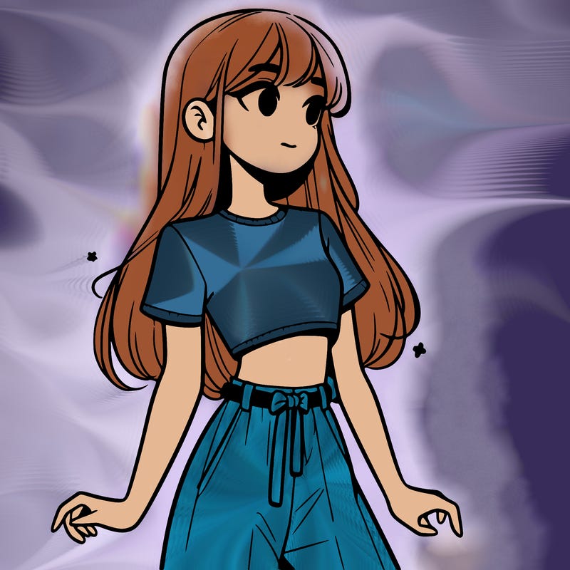 girl in a cute crop top