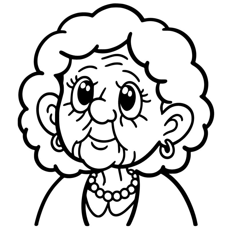 an old lady