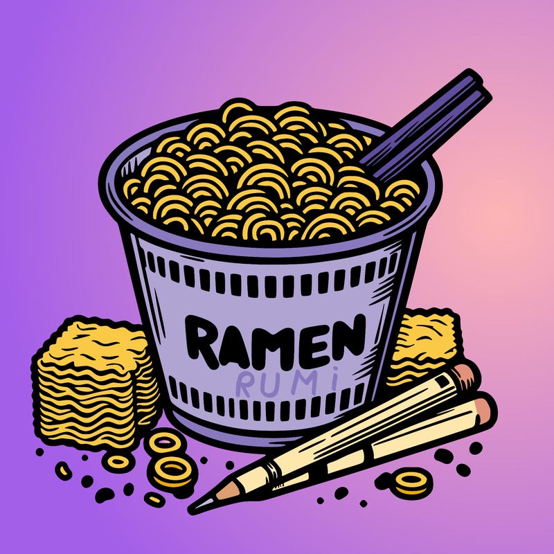 ramen noodles