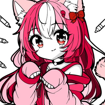 anime cat girl
