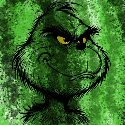 realistic grinch