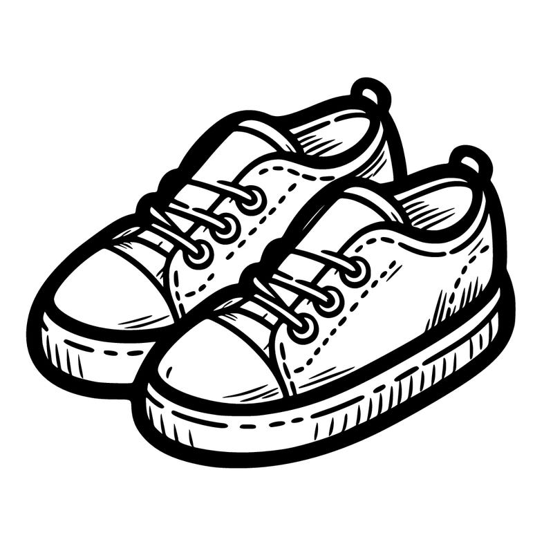 simple pair of shoes