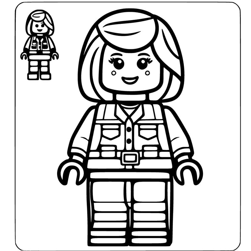 lego girl