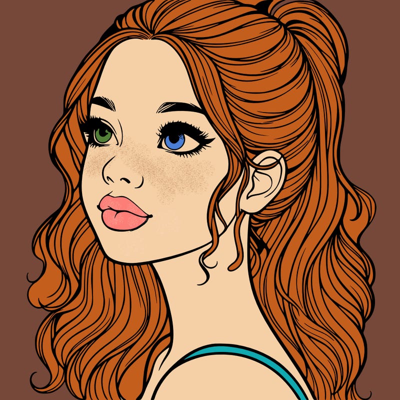 beautiful realistic girl