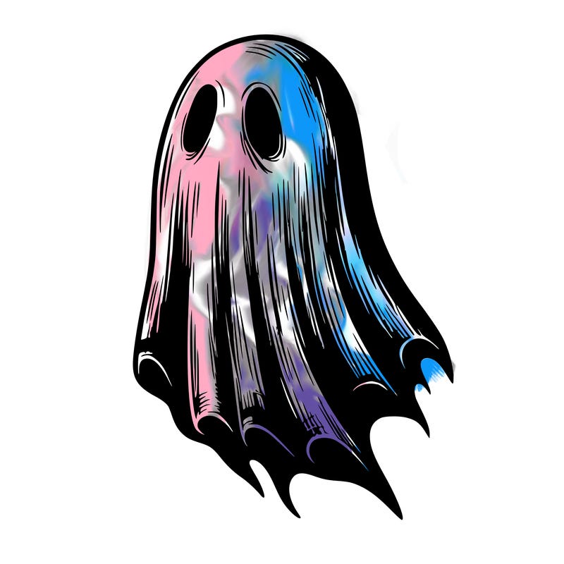 realistic creepy ghost