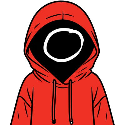 faceless girl in hoodie