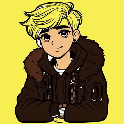 stylish teenager