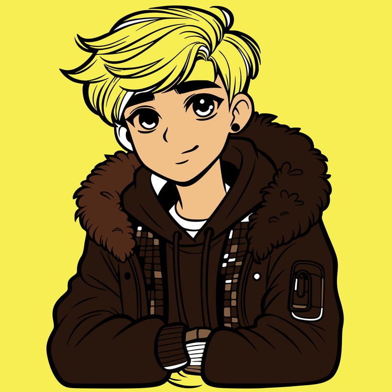 stylish teenager