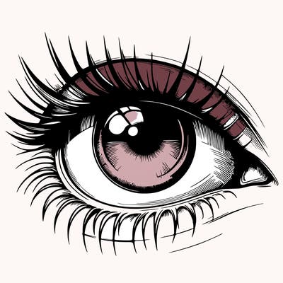 realistic eye