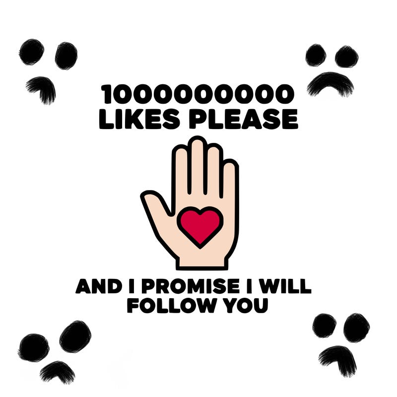 100000000000 likes please and i promise i will follow you