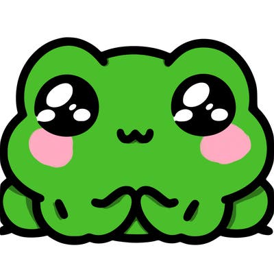 𝕔𝕦𝕥𝕖 𝕗𝕣𝕠𝕘 𝕨𝕚𝕥𝕙 𝕓𝕝𝕦𝕤𝕙