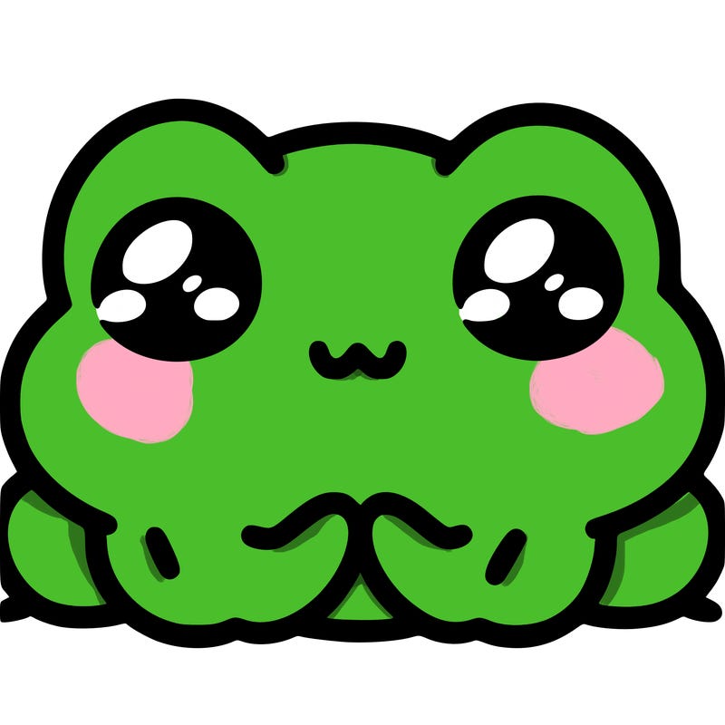 𝕔𝕦𝕥𝕖 𝕗𝕣𝕠𝕘 𝕨𝕚𝕥𝕙 𝕓𝕝𝕦𝕤𝕙