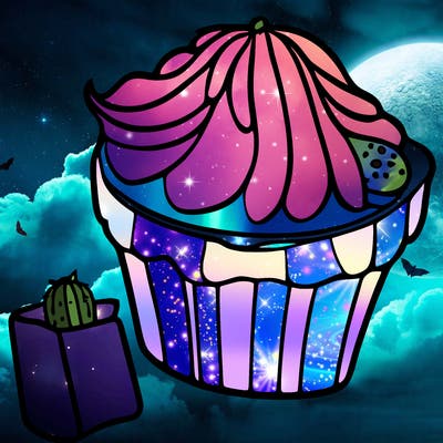 cactus with candy growing on it