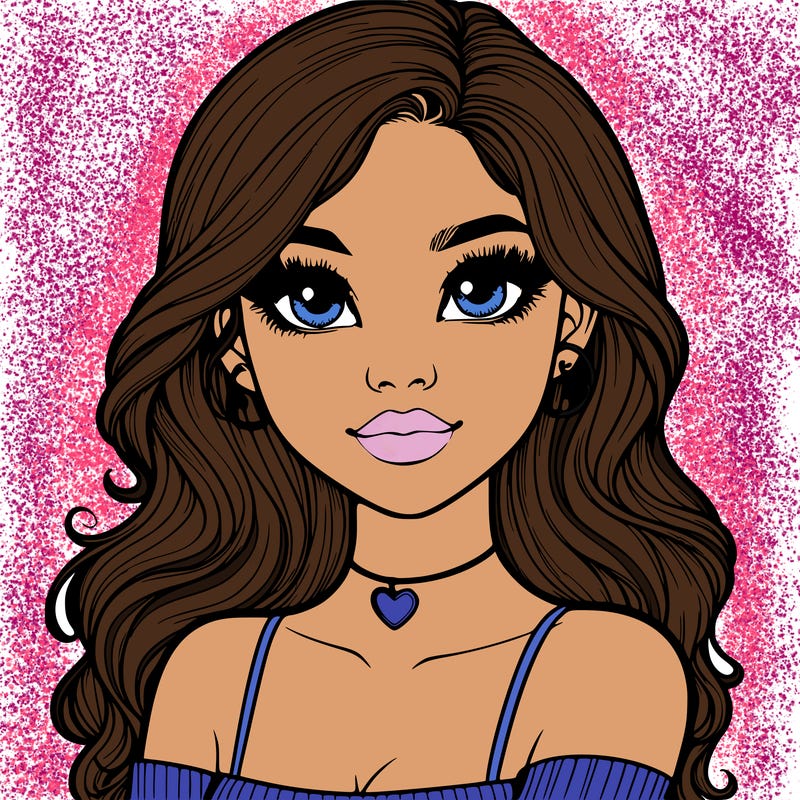 realistic pretty girl