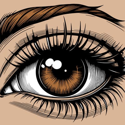realistic eye