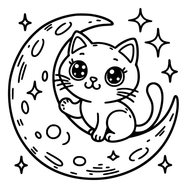 cat moon