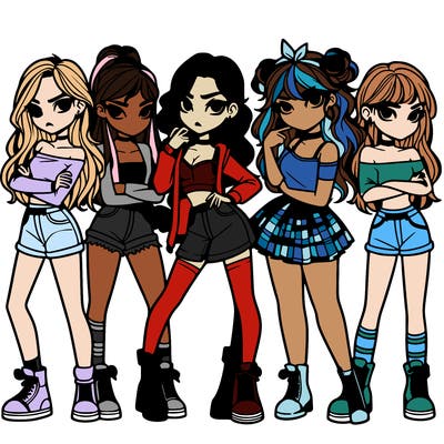 realistic baddie girls