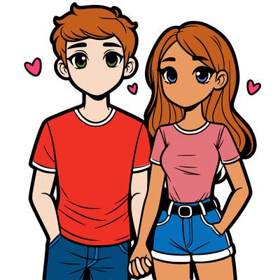 boyfriend and girlfriend