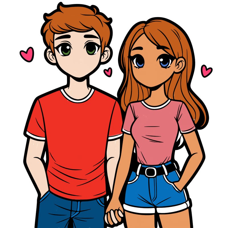 boyfriend and girlfriend